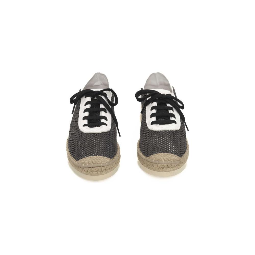 Cerruti 1881 Black Calfskin Men Sneaker Cerruti 1881