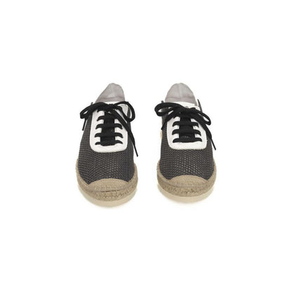 Cerruti 1881 Black Calfskin Men Sneaker Cerruti 1881