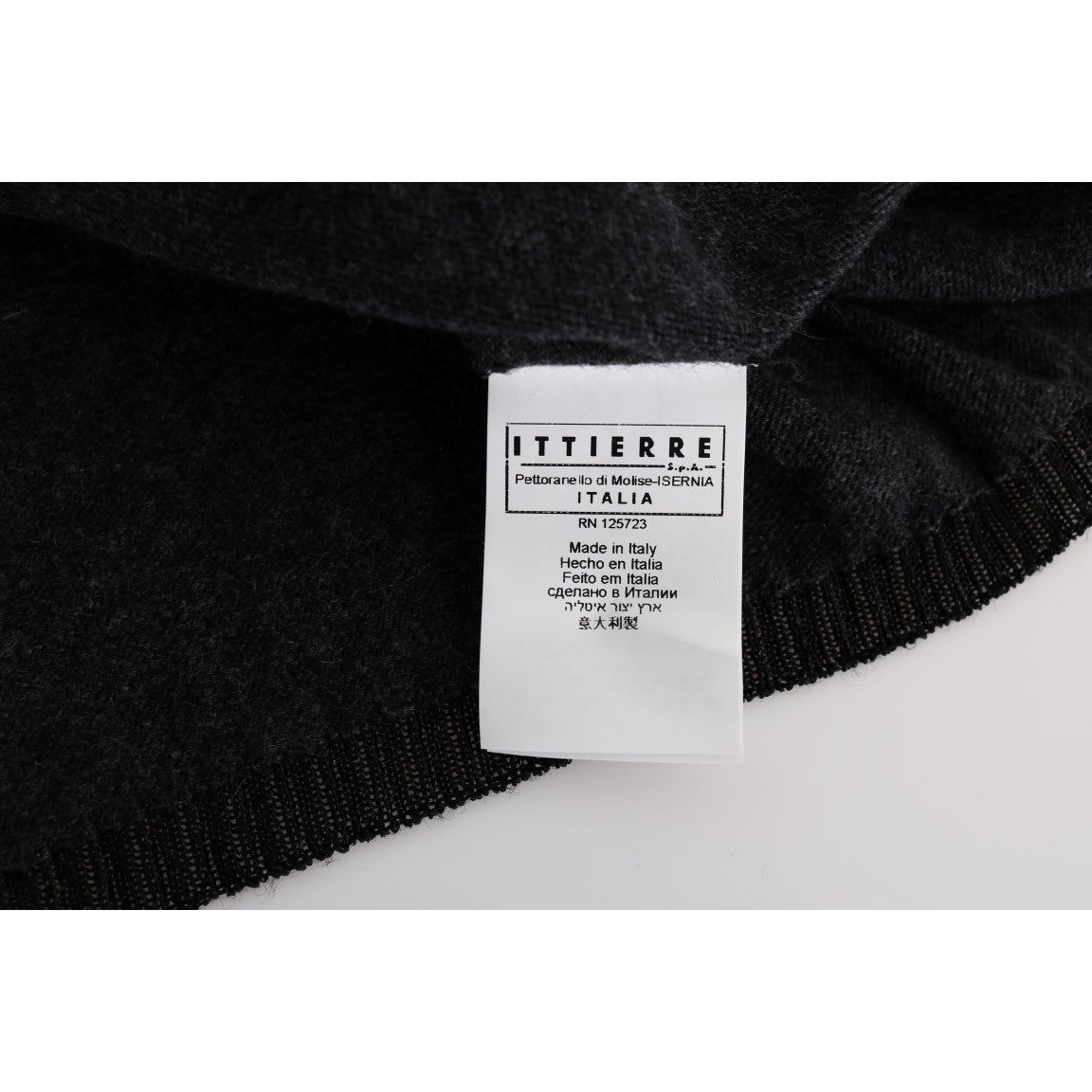 Costume National Gray Viscose Knitted Sweater