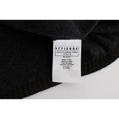 Costume National Gray Viscose Knitted Sweater Costume National