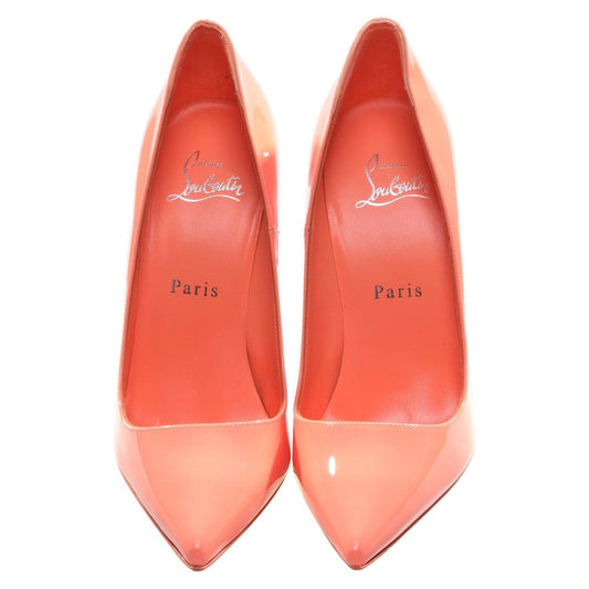 Christian Louboutin So Kate 120 Orange Patent Leather High Heel Pumps Christian Louboutin