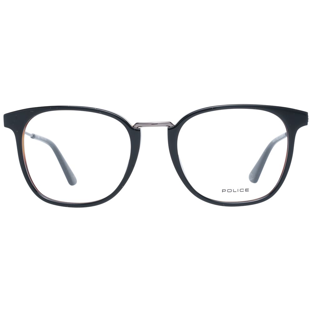 Police Black Metal & Plastic Glasses (Frames)