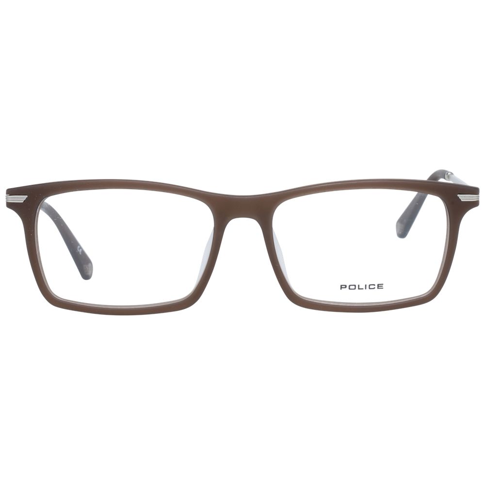Police Brown Metal & Plastic Glasses (Frames)