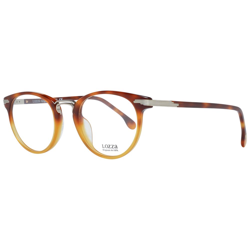 Lozza Brown Metal & Plastic Glasses (Frames)