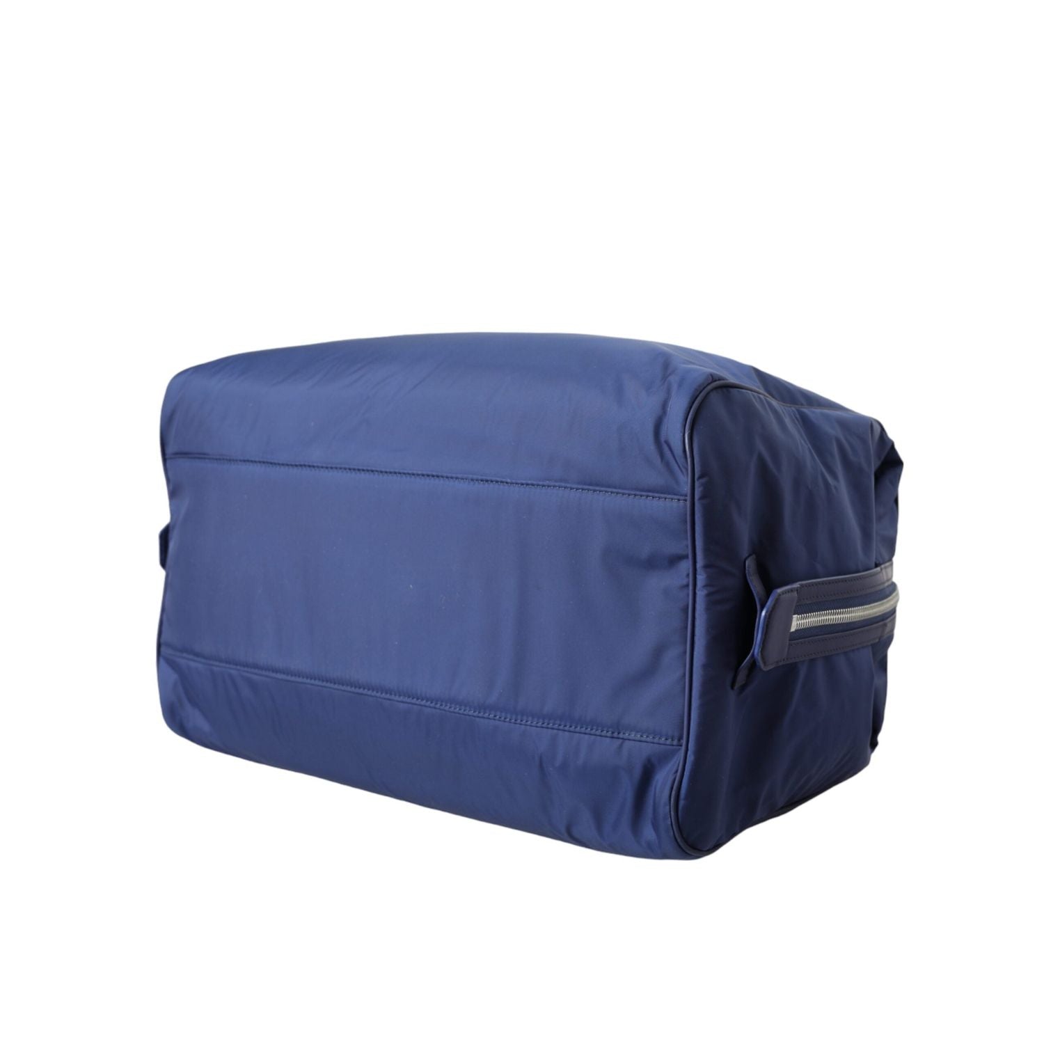 Dolce & Gabbana Blue Nylon Calfskin Hand Shoulder Duffel Bag