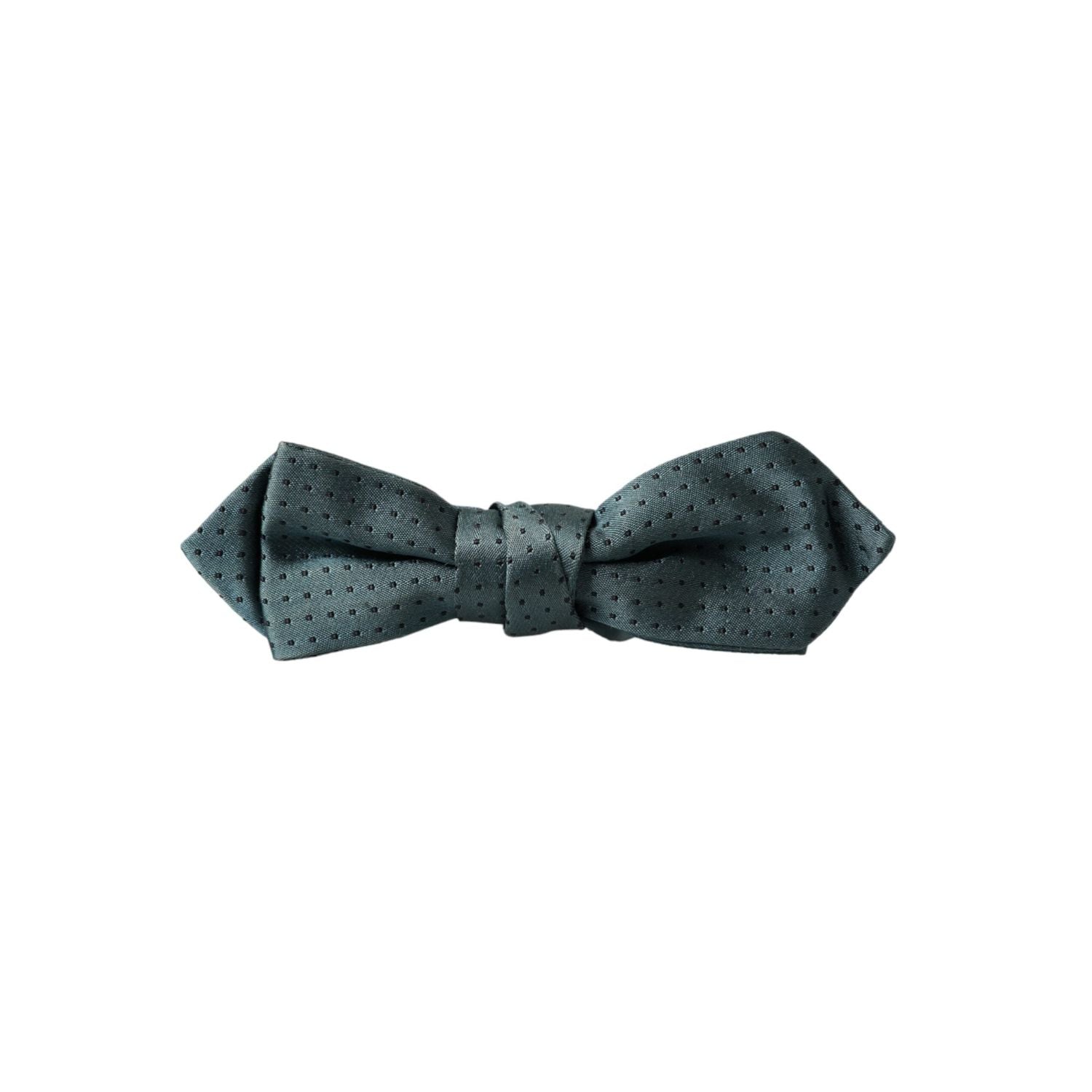 Dolce & Gabbana Green Silk Fantasy Adjustable Neck Men Papillon Bow Tie