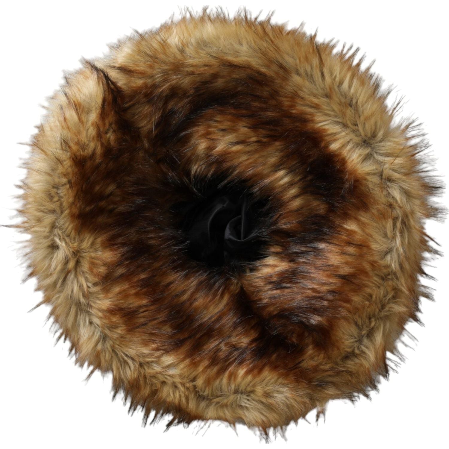 Dolce & Gabbana Brown Modacrylic Faux Fur Bucket Hat