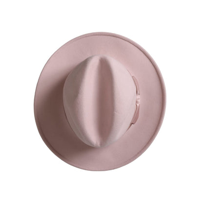 Dolce & Gabbana Pink Rabbit Fedora Trilby Women Hat