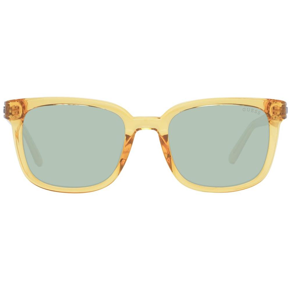 Guess Yellow Men Sunglasses Guess