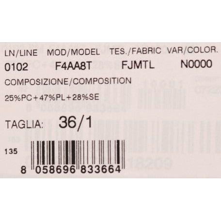 Dolce & Gabbana Black Floral Jacquard Silk A-Line Skirt Dolce & Gabbana