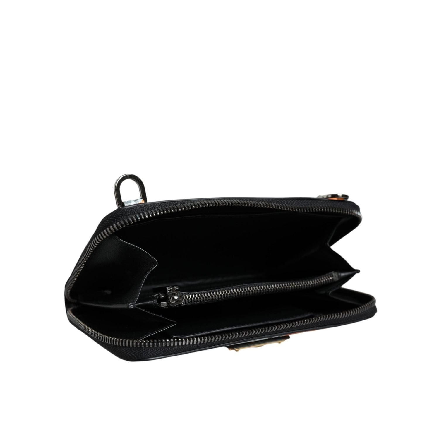 Dolce & Gabbana Multicolor Camouflage Leather Purse Cross Body Bag