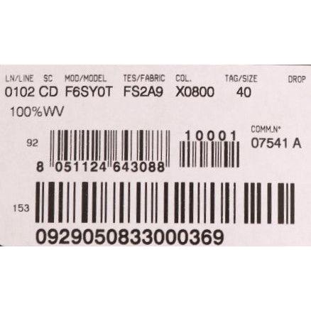 Dolce & Gabbana Gray Polka Dotted Sheath Wool Dress Dolce & Gabbana