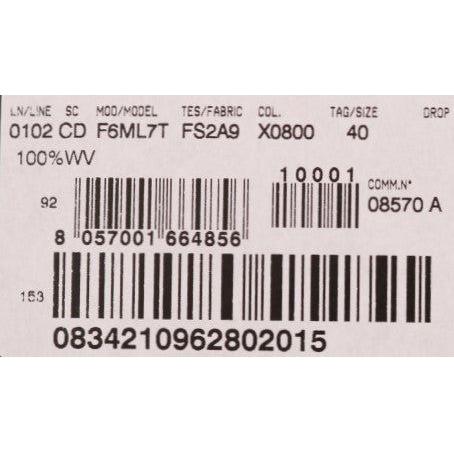 Dolce & Gabbana Gray Polka Dotted Sheath Wool Dress