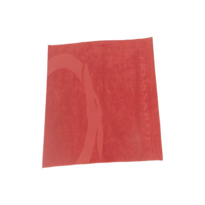 Trussardi Beachwear Red Cotton Beach Towel