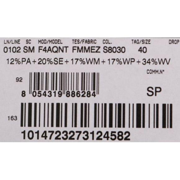 Dolce & Gabbana Gray Wool High Waist Mini Shorts Dolce & Gabbana