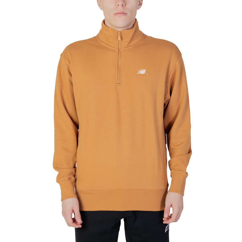 New Balance Brown Cotton Sweatshirt