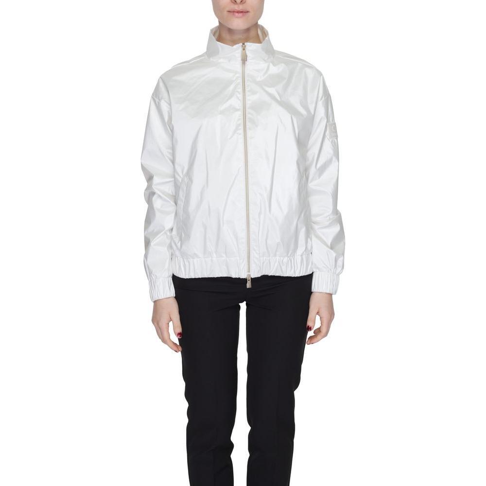 Suns White Polyester Shell Jacket