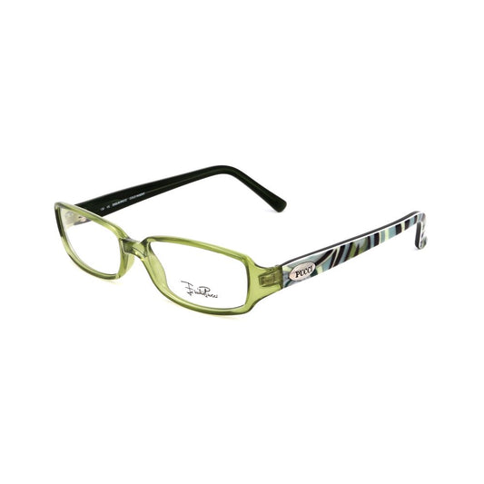 Emilio Pucci Bicolor Plastic Glasses (Frames) Emilio Pucci