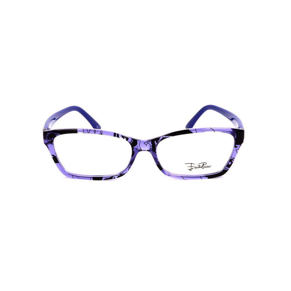 Emilio Pucci Blue Plastic Glasses (Frames)