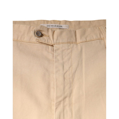 Don The Fuller Beige HOUSTON Men Cropped Dress Pants Don The Fuller