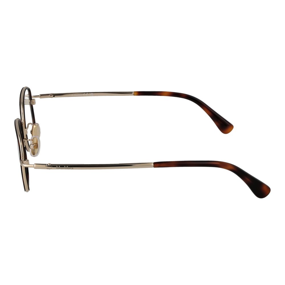 Max Mara Brown Metal Glasses (Frames)