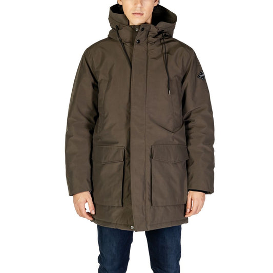 Replay Green Polyamide Parka Replay
