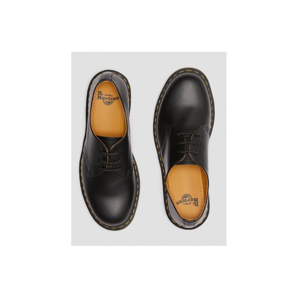 Dr. Martens Black Leather Platform Pumps Dr. Martens