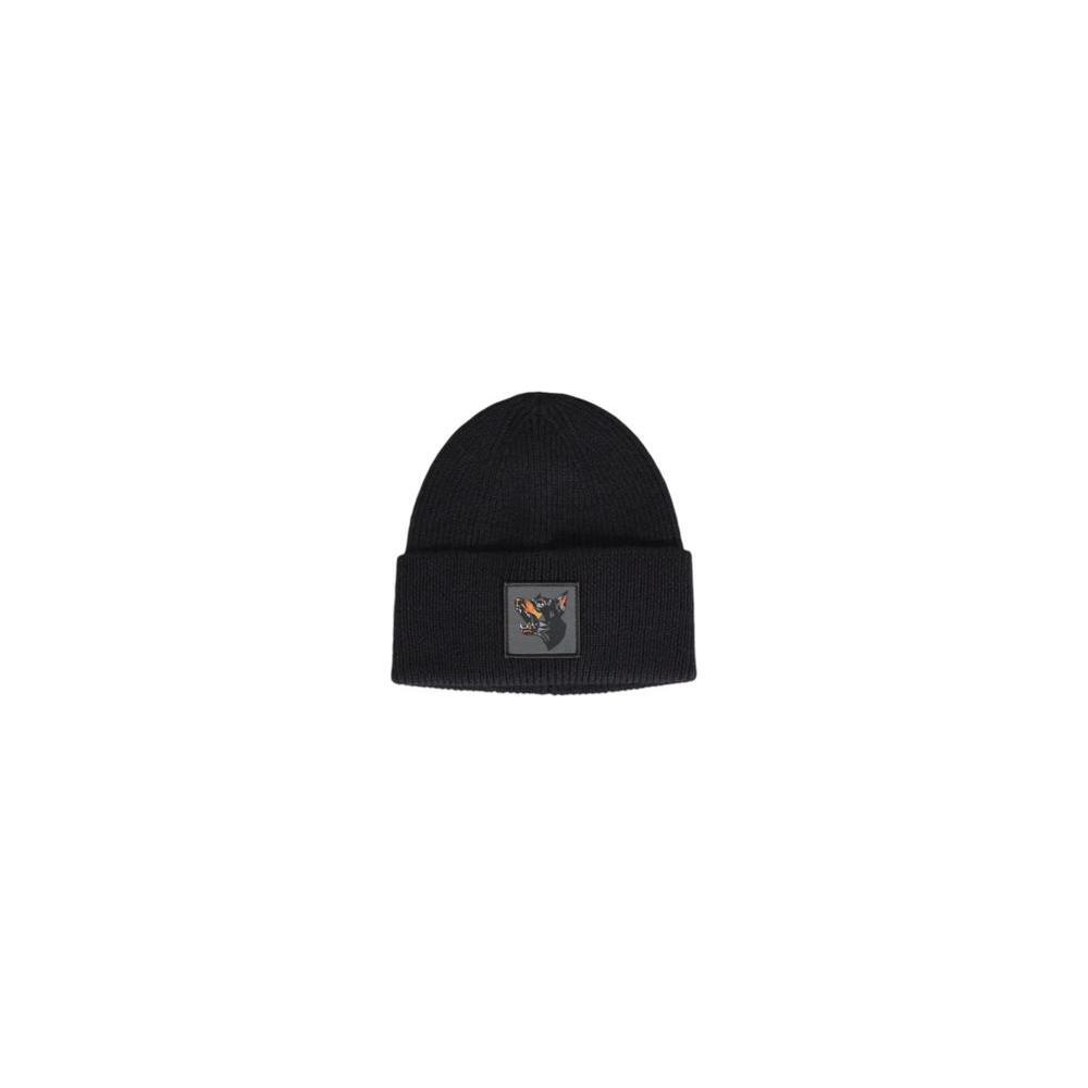 Antony Morato Black Wool Cap (Baseball Hat) Antony Morato