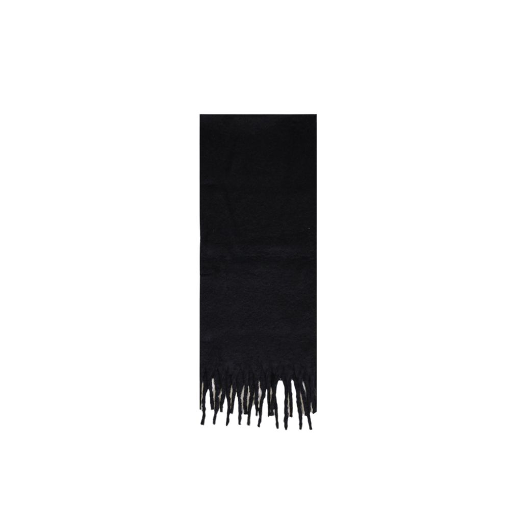 Antony Morato Black Polyester Scarf Antony Morato