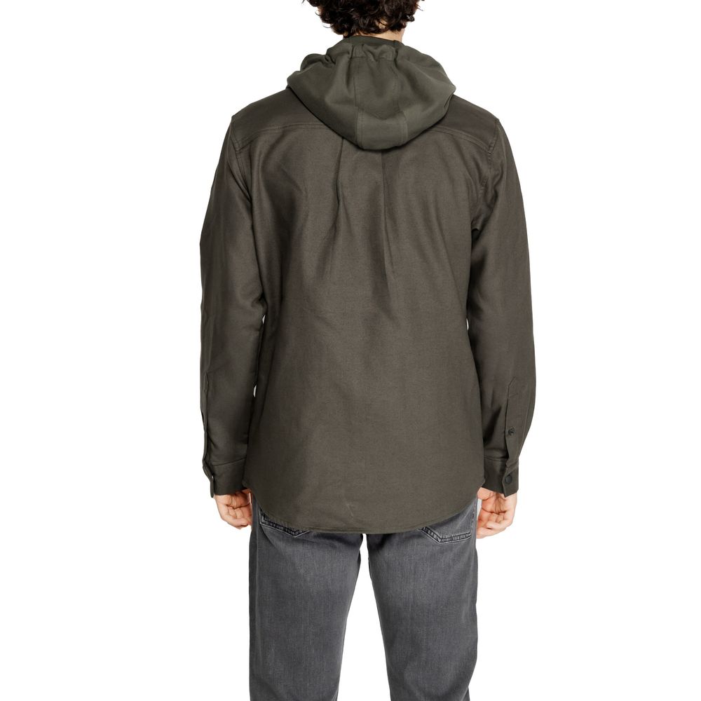 Antony Morato Green Cotton Shell Jacket Antony Morato