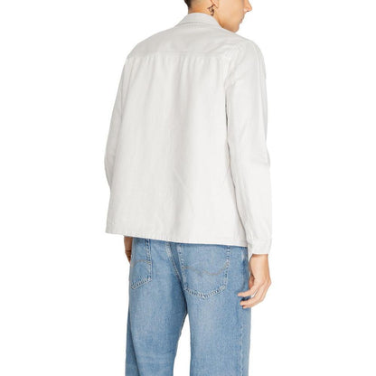 Antony Morato Gray Cotton Dress Shirt Antony Morato