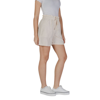 B.Young Beige Cotton Shorts B.Young