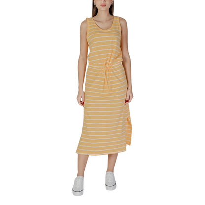 B.Young Yellow Cotton Long Dress B.Young