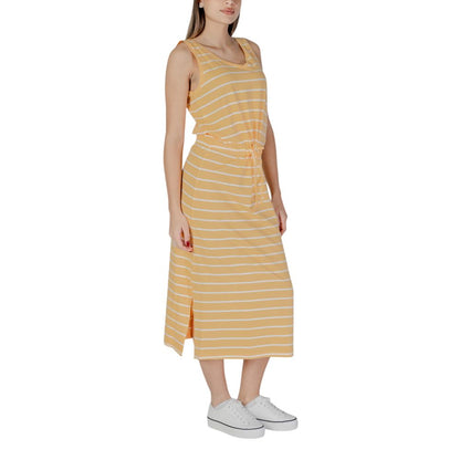 B.Young Yellow Cotton Long Dress B.Young