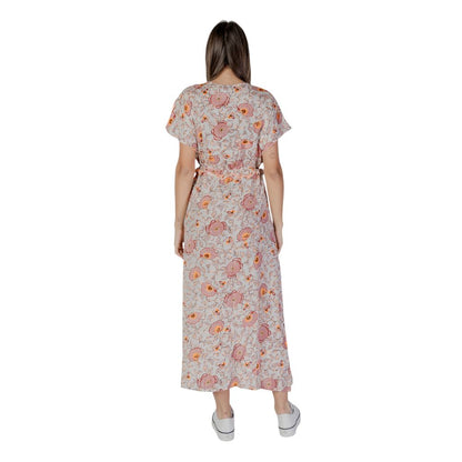 B.Young Multicolor Cotton Long Dress B.Young
