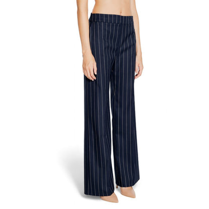 Rinascimento Blue Polyester Dress Pants