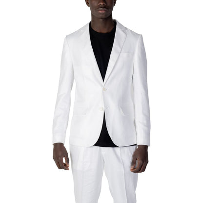 Antony Morato White Linen Blazer Antony Morato