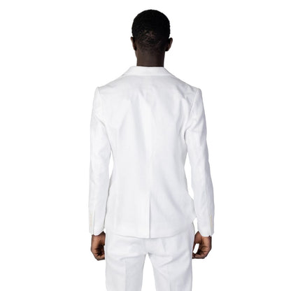 Antony Morato White Linen Blazer Antony Morato