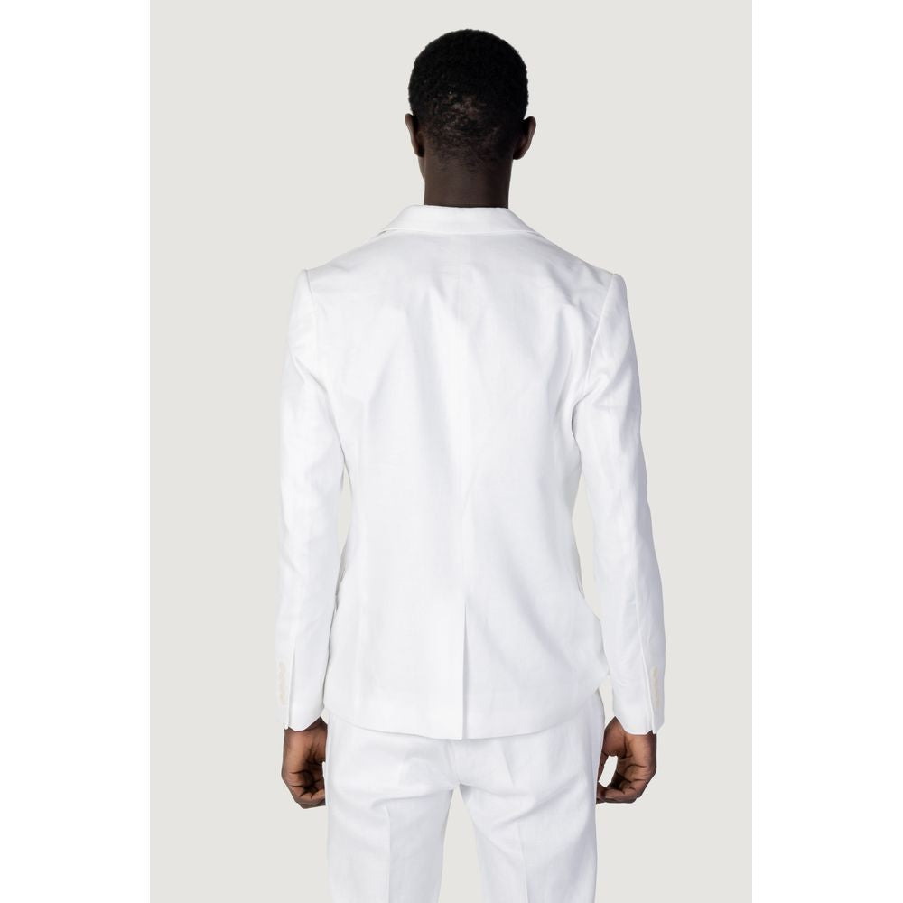 Antony Morato White Linen Blazer Antony Morato