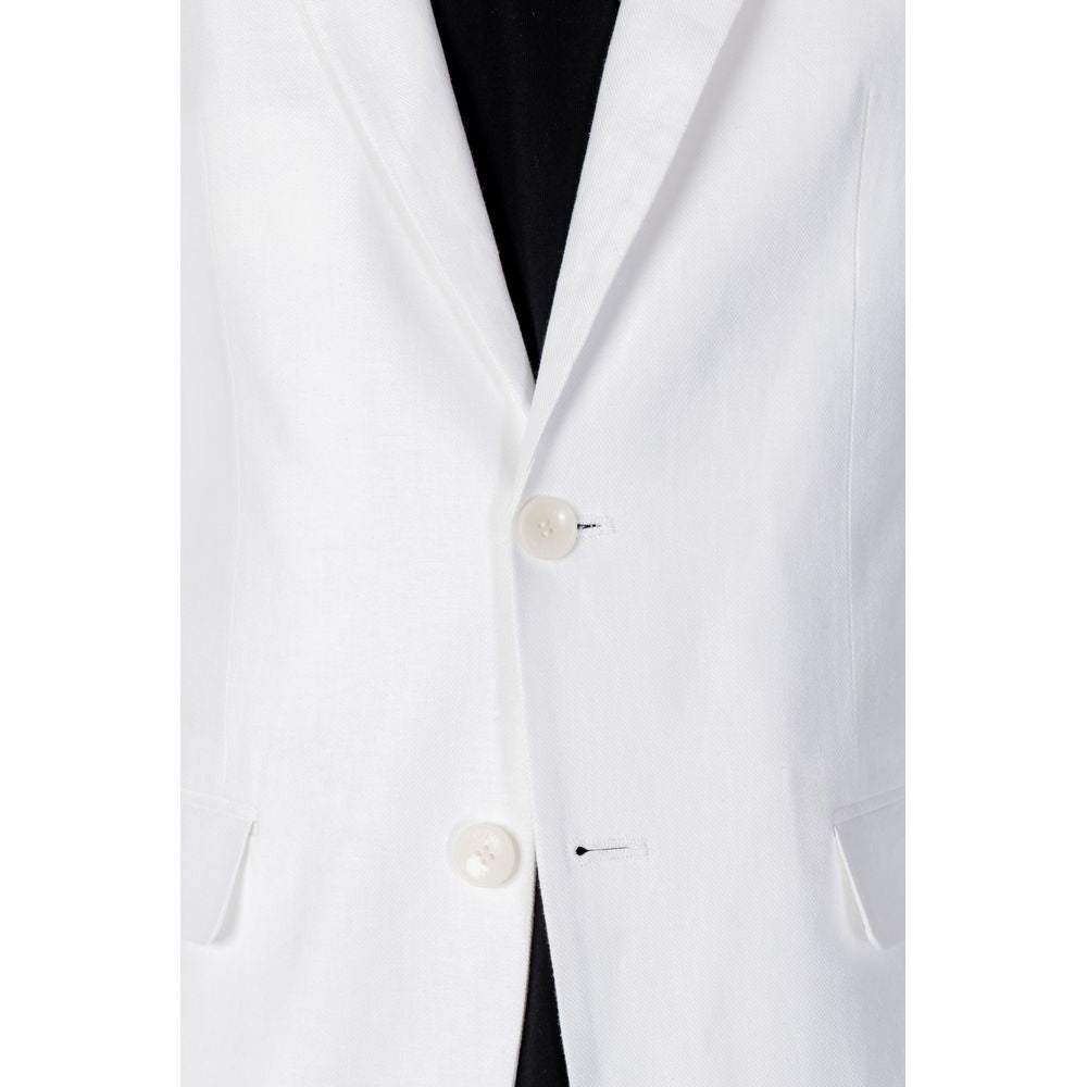 Antony Morato White Linen Blazer Antony Morato
