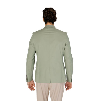 Antony Morato Green Cotton Blazer Antony Morato