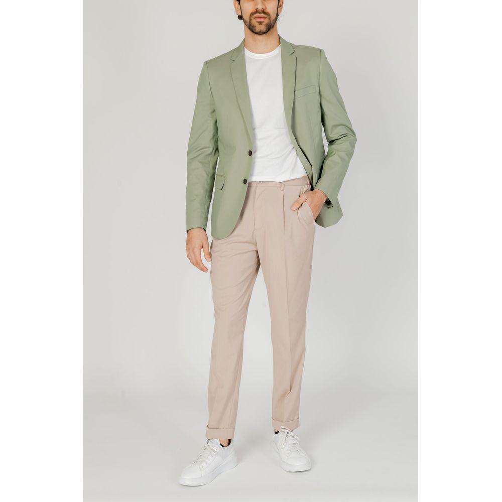 Antony Morato Green Cotton Blazer Antony Morato