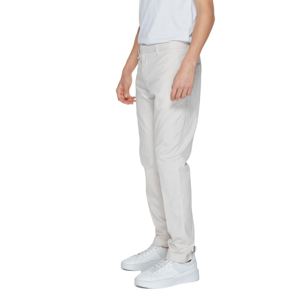 Antony Morato Beige Cotton Dress Pants Antony Morato