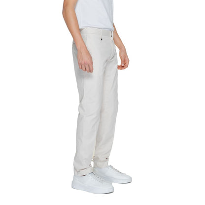 Antony Morato Beige Cotton Dress Pants Antony Morato