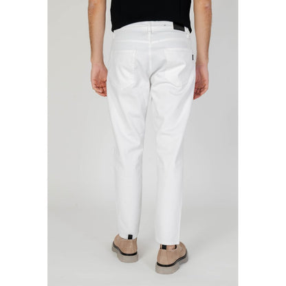 Antony Morato White Cotton Skinny Jeans Antony Morato