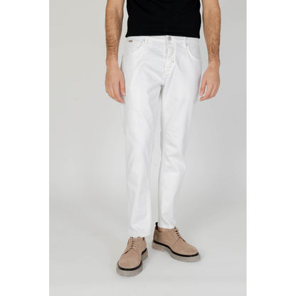 Antony Morato White Cotton Skinny Jeans Antony Morato