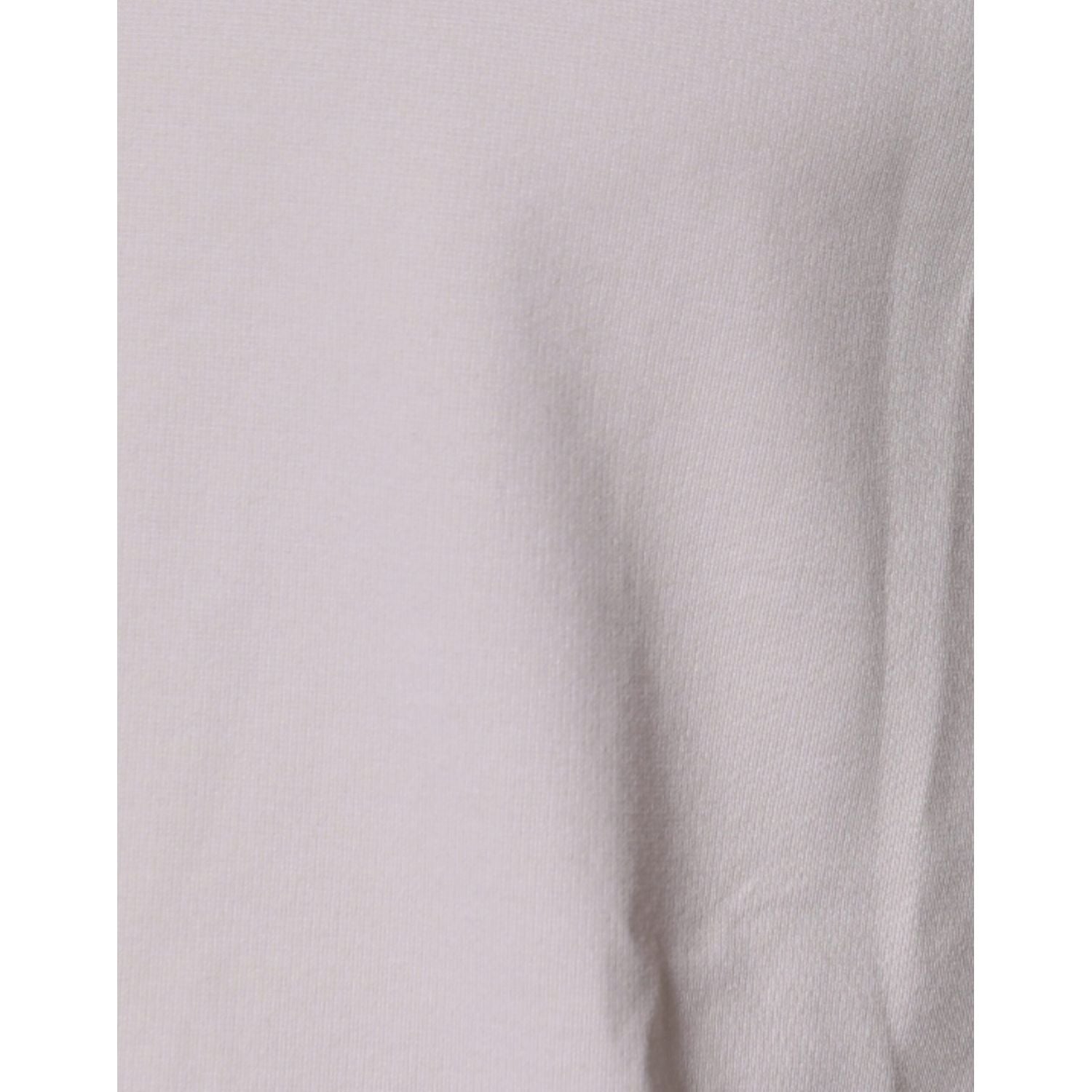 Dolce & Gabbana Beige Logo Cotton Blend Crew Neck T-shirt