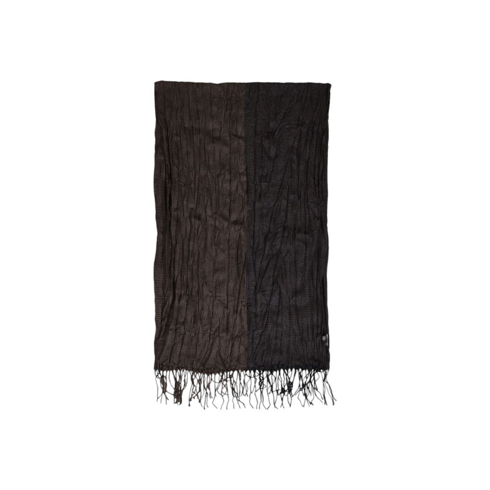 Antony Morato Brown Polyester Scarf Antony Morato