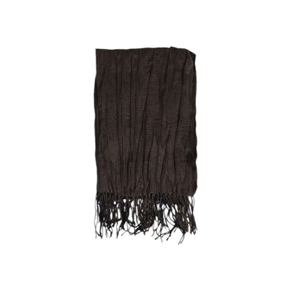 Antony Morato Brown Polyester Scarf Antony Morato