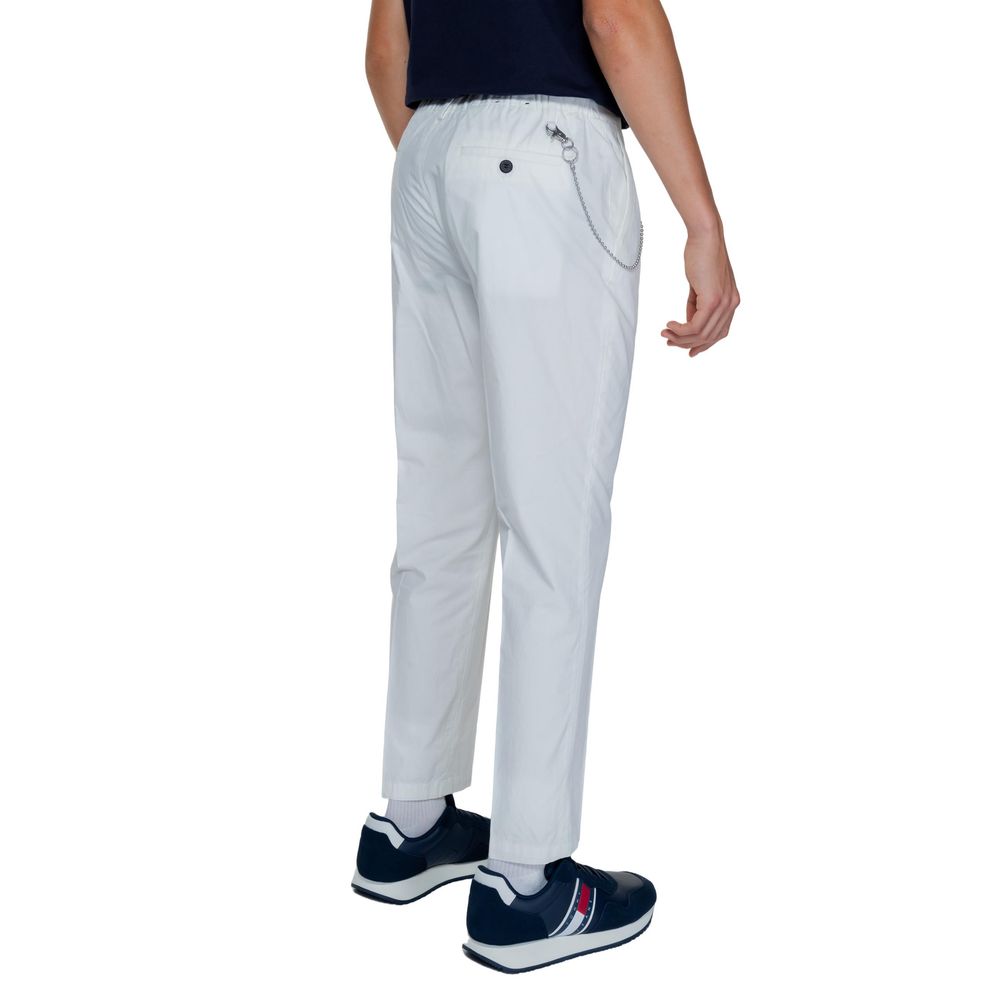 Antony Morato White Cotton Casual Pants Antony Morato